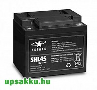 7 Stars SHL45 45Ah 12V UPS akkumulátor (long-life, 10év várható élettartam)