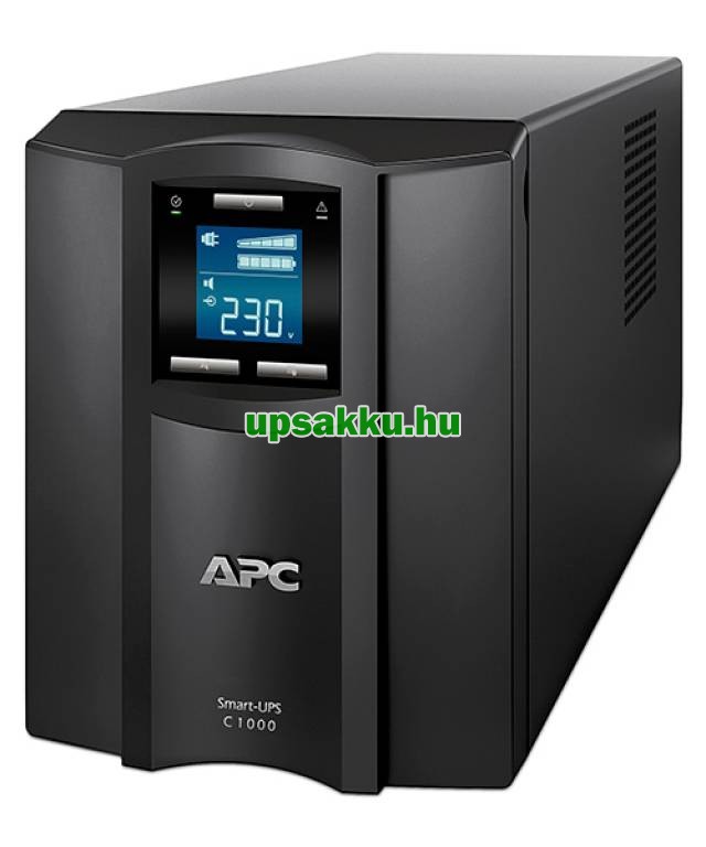 APC Smart-UPS SMC1000I LCD szünetmentes tápegység - Elölnézet APC Smart-UPS SMC1000I LCD szünetmentes tápegység - Elölnézet