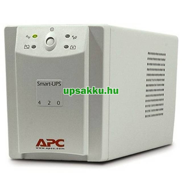 APC Smart-UPS SU420I/SUVS420I szünetmentes tápegység - Elölnézet