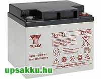 Yuasa NP38-12I 38Ah 12V UPS akkumulátor (1 db) (<b>2 db</b> szükséges)