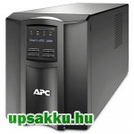 APC Smart-UPS SMT1500IC LCD szünetmentes tápegység kiállítot mintadarab új akkuval (APC/Fujitsu/Dell) 