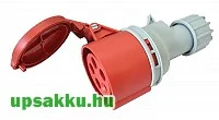 Csatlakozó Ipari lengő dugalj 32A-6h 400V 3P+N+F IP44 (TICS-225H)