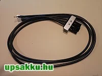 SPS MAX2 gyári csatlakozó + 1m kábel külső akkupakkhoz (10-20kVA)