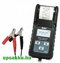 DHC BT900 nyomtatós akku teszter (BT501 és BT002 utódja)