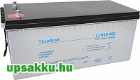Leaftron LTH 250Ah 12V lítium lithium LiFePO4 UPS és ciklikus akkumulátor (very long-life, 15 év)  (<b>4 db</b> szükséges)
