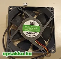 MM 92x92x25 12V ventilátor (3 vezetékes, DA09225B12UF)