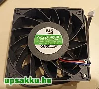 MM 120x120x38 24V ventilátor (4 vezetékes, DZ12038B24HH)