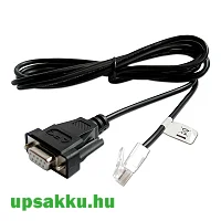 APC UPS kommunikációs kábel, intelligens jeladó, 2m, DB9/RJ45 940-0625A