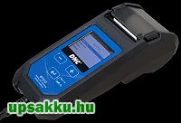 DHC BT910 nyomtatós akku teszter (BT900, BT501 és BT002 utódja)