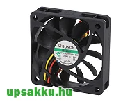 Sunon 60x60x15 24V ventilátor (3 vezetékes)