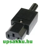 Csatlakozó C13 anya