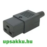 Csatlakozó 16A IEC C19 anya