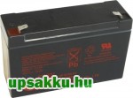 CSB GP 12Ah 6V UPS akkumulátor GP6120 F2 (1 db)