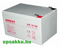 Reddot DD 12120 12Ah 12V UPS akkumulátor (1 db) (<b>2 db</b> szükséges)