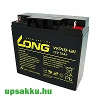 Long WP 18Ah 12V UPS akkumulátor  (<b>2 db</b> szükséges)