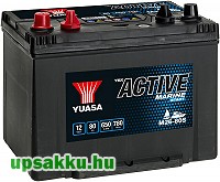 Yuasa Active M26-80S ciklikus, indító és szünetmentes (hibrid) akkumulátor 80Ah (1 db)