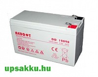 Reddot DD 12090 9Ah 12V UPS akkumulátor T2/F2<br><small>Mennyiségi egység (1 egység ezt takarja): 1 db</small>