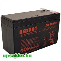 Reddot DD 12070_T1 7Ah 12V UPS akkumulátor T1/F1<br><small>Mennyiségi egység (1 egység ezt takarja): 1 db</small>