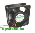 Sunon 60x60x25 12V ventilátor (3 vezetékes)