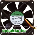 Sunon 80x80x25 12V ventilátor (3 vezetékes)