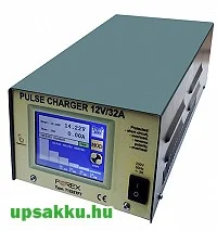   T1232TFT akkumulátor töltő 32A 12V érintőképernyővel
