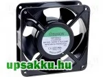 Sunon 120x120x38 230V ventilátor (2 csúszósarus kivezetés)