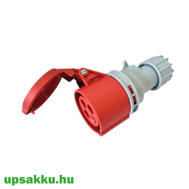 Csatlakozó Ipari lengő dugalj 32A-6h 400V 3P+F IP44 (TICS-224H)
