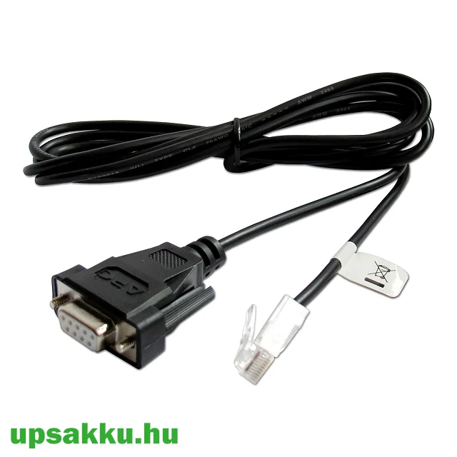 APC UPS kommunikációs kábel, intelligens jeladó, 2m, DB9/RJ45 940-0625A
