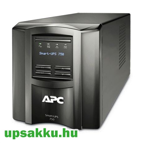 APC Smart-UPS SMT750IC LCD szünetmentes tápegység Smartconnect (1 db)