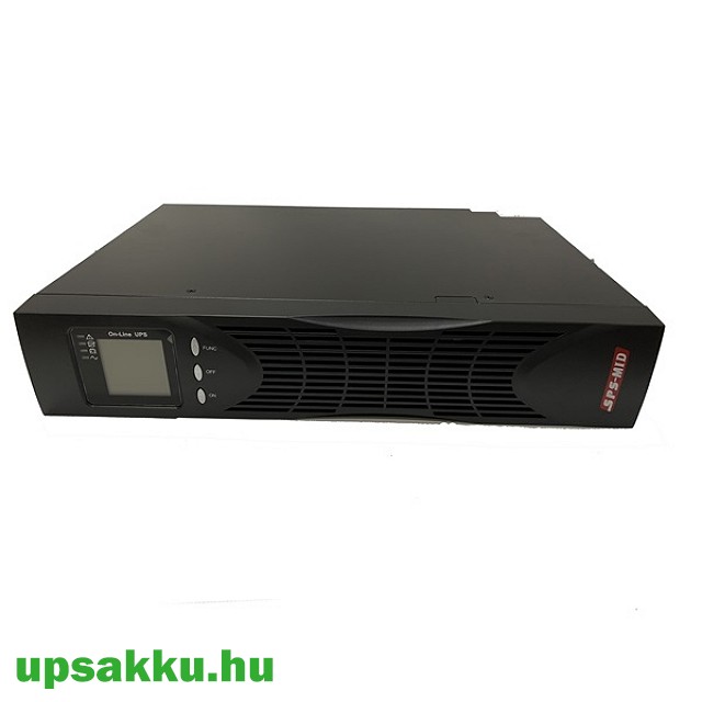 SPS MID 10000RTI 1.0 Online rack/tower LCD UPS szünetmentes tápegység (akku nélkül)<br><small>Mennyiségi egység (1 egység ezt takarja): 1 db</small>
